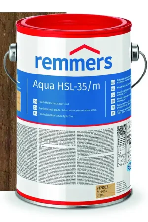 Remmers Transparante Beits Aqua HSL-35/m 2,5 L Laatste Versie